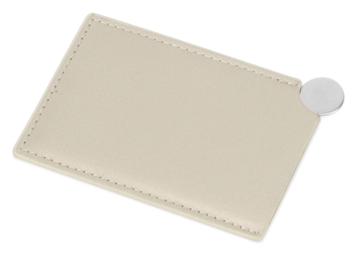 Изображение №1 | Зеркало в чехле «Style» (серебристый, бежевый)