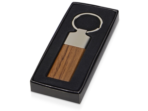 Изображение №4 | Брелок «President» (коричневый/серебристый)