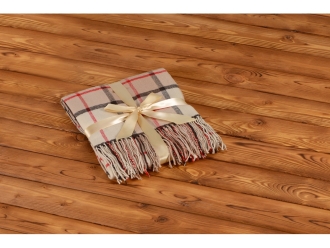 Изображение №6 | Плед акриловый «Tartan» (бежевый)