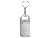 Изображение №4 | Брелок-открывалка с рулеткой и фонариком «Open» (серебристый)