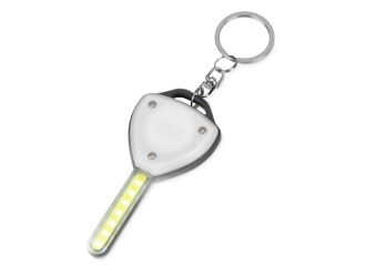 Изображение №2 | Брелок-фонарик COB «Switch» (белый/серый)