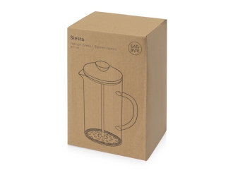 Изображение №4 | Френч-пресс с деревянной крышкой «Siesta» (прозрачный/натуральный)
