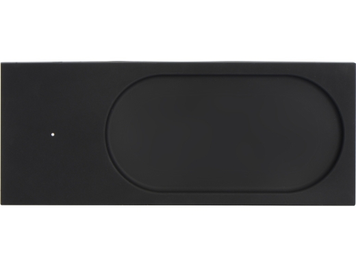 Изображение №3 | Беспроводное настольное зарядное устройство «Glide» с подсветкой, soft-touch (черный)