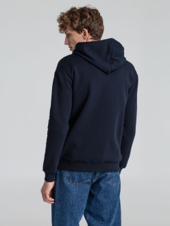 Изображение №11 | Толстовка на молнии с капюшоном Unit Siverga Heavy темно-синяя, размер XS