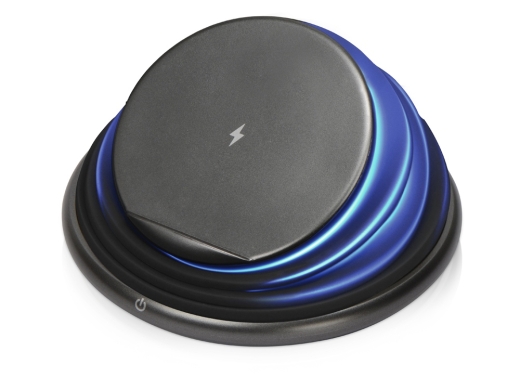 Изображение №1 | Беспроводное зарядное устройство «Hybrid» с ночником (серый)