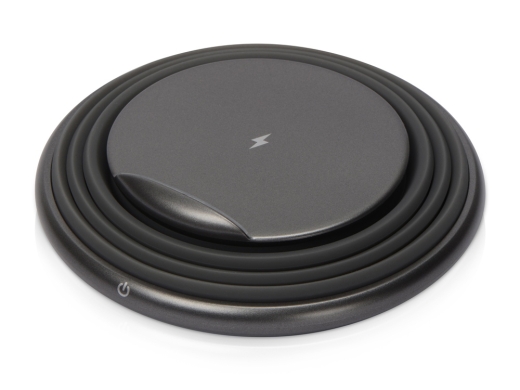 Изображение №3 | Беспроводное зарядное устройство «Hybrid» с ночником (серый)