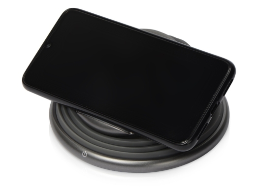 Изображение №6 | Беспроводное зарядное устройство «Hybrid» с ночником (серый)