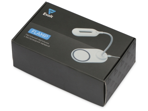 Изображение №9 | Настольный светильник с беспроводной зарядкой «Flamp» (белый)