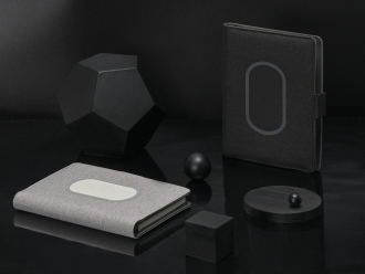 Изображение №16 | Органайзер с беспроводной зарядкой «Powernote», 5000 mAh (темно-серый)