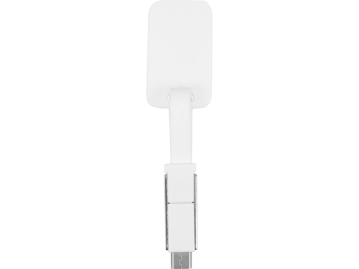 Изображение №5 | Зарядный кабель «Charge-it» 3 в 1 (белый)