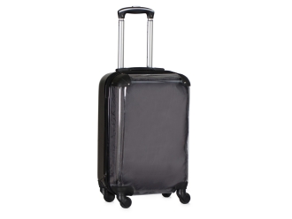 Изображение №1 | Чемодан прозрачный «Visit»  со сменной вставкой (серый/прозрачный)