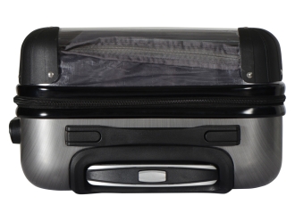 Изображение №7 | Чемодан прозрачный «Visit»  со сменной вставкой (серый/прозрачный)