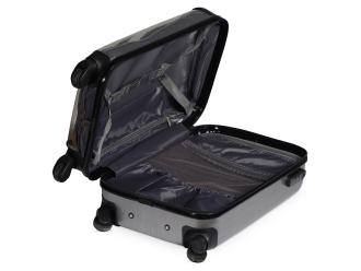 Изображение №9 | Чемодан прозрачный «Visit»  со сменной вставкой (серый/прозрачный)