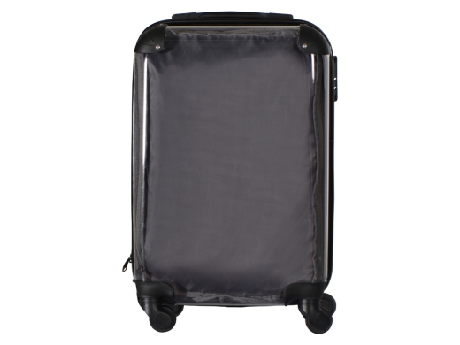 Изображение №2 | Чемодан прозрачный «Visit»  со сменной вставкой (серый/прозрачный)