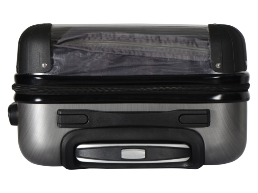 Изображение №7 | Чемодан прозрачный «Visit»  со сменной вставкой (серый/прозрачный)