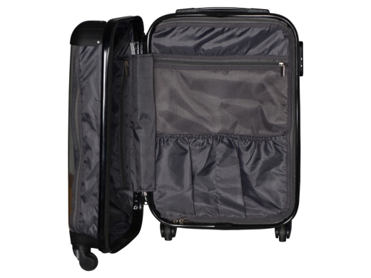 Изображение №10 | Чемодан прозрачный «Visit»  со сменной вставкой (серый/прозрачный)