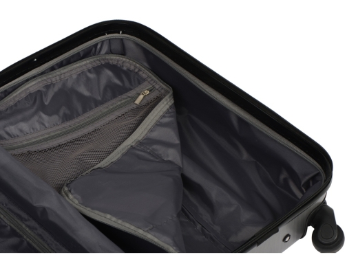 Изображение №11 | Чемодан прозрачный «Visit»  со сменной вставкой (серый/прозрачный)