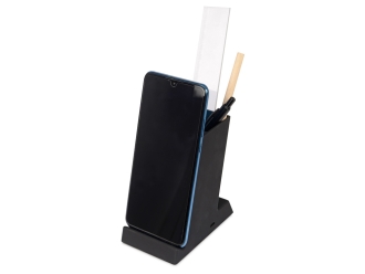 Изображение №3 | Настольное беспроводное зарядное устройство «Glow Box» (черный)