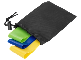 Изображение №4 | Набор фитнес-резинок «Strong» (зеленый, синий, желтый)