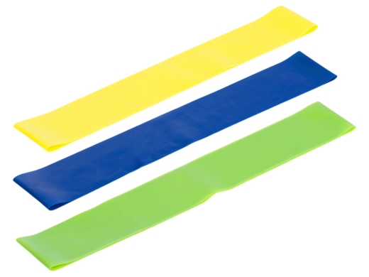 Изображение №9 | Набор фитнес-резинок «Strong» (зеленый, синий, желтый)