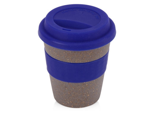 Изображение №1 | Стакан из бамбукового волокна «Café» (серо-коричневый/темно-синий)