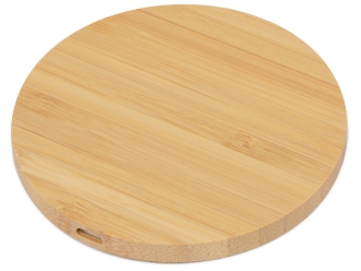 Изображение №1 | Беспроводное зарядное устройство из бамбука «Cap» (натуральный)