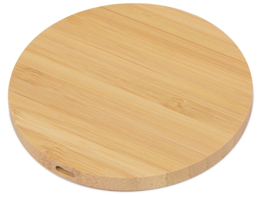 Изображение №1 | Беспроводное зарядное устройство из бамбука «Cap» (натуральный)