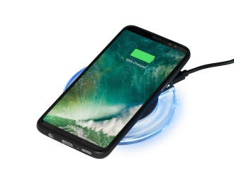 Изображение №2 | Беспроводное зарядное устройство «Pod» со светодиодной подсветкой (черный)