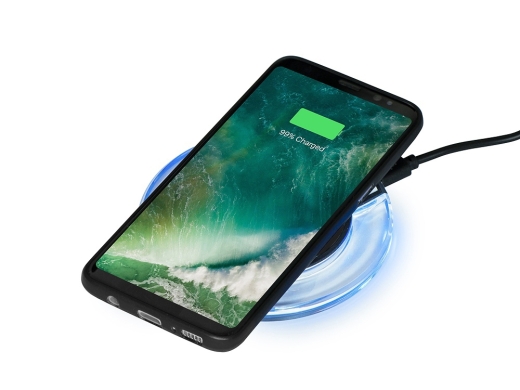 Изображение №2 | Беспроводное зарядное устройство «Pod» со светодиодной подсветкой (черный)