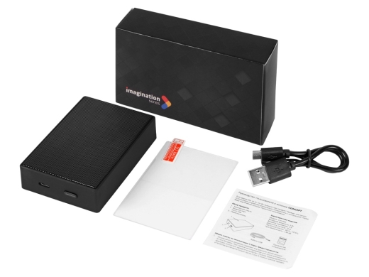 Изображение №3 | Портативная колонка «Concept» с закаленным стеклом (черный)