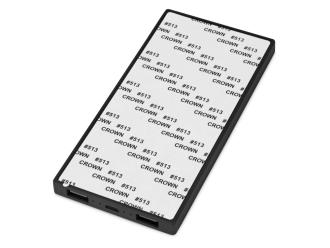 Изображение №2 | Внешний аккумулятор «Render» с закаленным стеклом, 5000 mAh (черный)