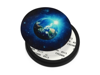 Изображение №1 | Беспроводное зарядное устройство «Sketch» с закаленным стеклом (черный)