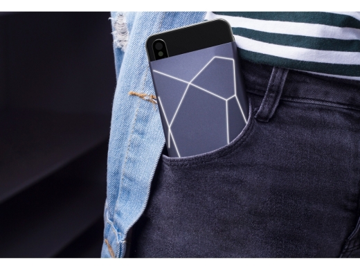 Изображение №7 | Внешний беспроводной аккумулятор «Geo Wireless» с подсветкой лого, 5000 mAh (черный)