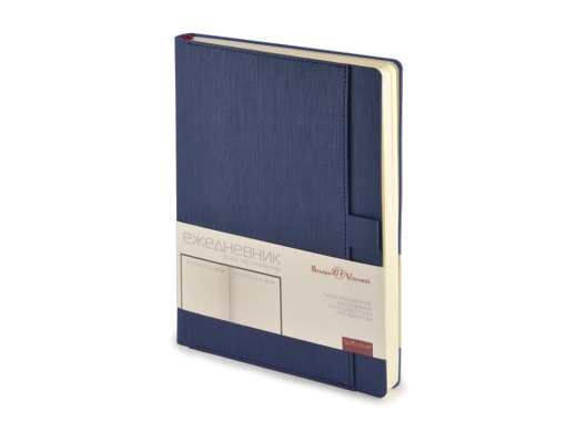 Изображение №1 | Ежедневник недатированный А5 «Marseille» A5 (синий)