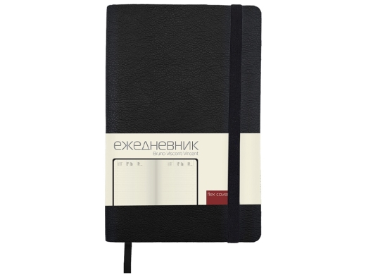 Изображение №1 | Ежедневник недатированный А5 «Vincent New» A5 (черный)