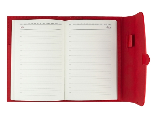 Изображение №5 | Ежедневник недатированный А5 «Senate» с магнитным клапаном A5 (красный)