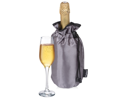 Изображение №1 | Охладитель для бутылки шампанского «Cold bubbles» (серебристый)