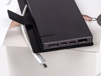 Изображение №7 | Внешний аккумулятор «NEO Magnum», 10000 mAh (графитовый, черный)