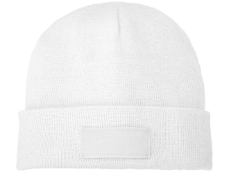 Изображение №2 | Шапка «Boreas» с нашивкой (белый)