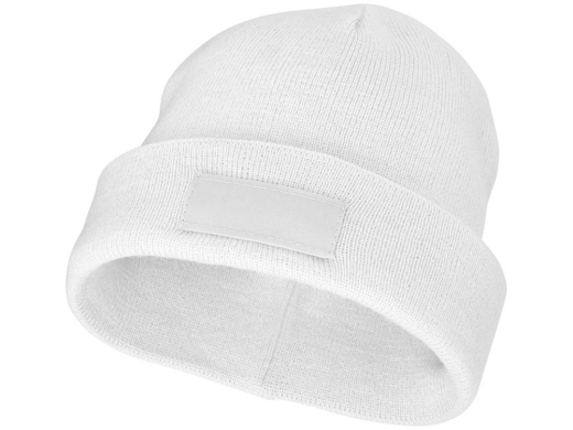 Изображение №1 | Шапка «Boreas» с нашивкой (белый)