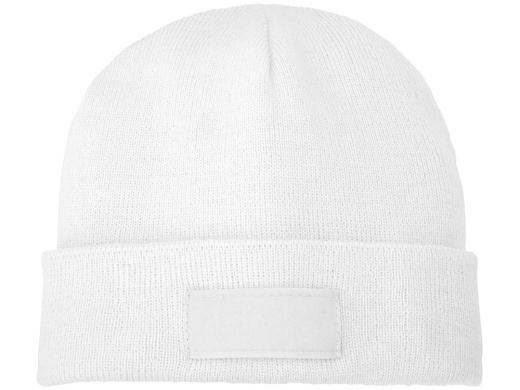 Изображение №2 | Шапка «Boreas» с нашивкой (белый)