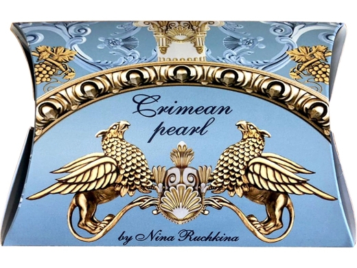 Изображение №5 | Платок «Жемчужина Крыма» (голубой, золотистый)