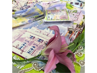 Изображение №2 | Платок «Я горожанка» (разноцветный)