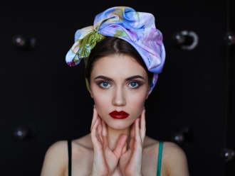 Изображение №3 | Платок «Я горожанка» (разноцветный)