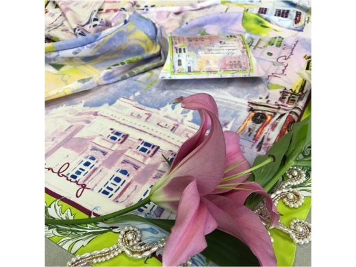 Изображение №2 | Платок «Я горожанка» (разноцветный)