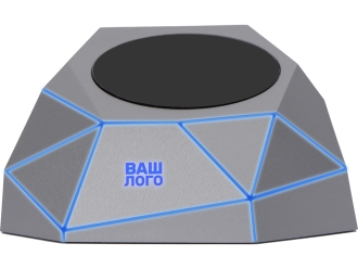 Изображение №1 | Док-станция с быстрой беспроводной зарядкой «Geo Dock» (серебристый)