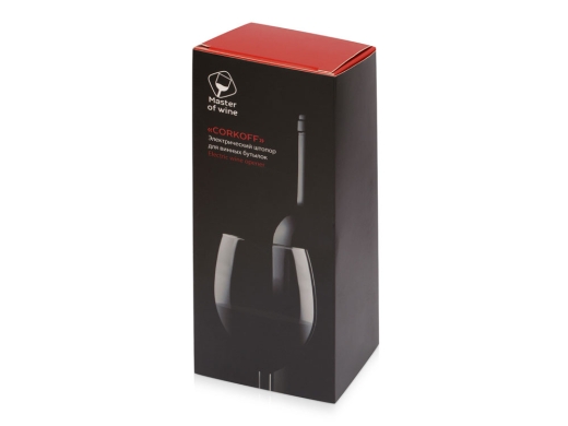 Изображение №7 | Электрический штопор «Corkoff», софт-тач (черный)