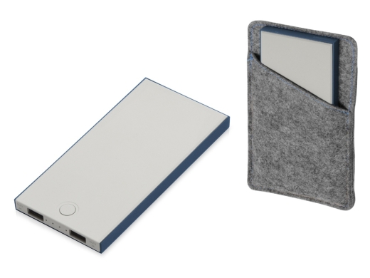 Изображение №1 | Внешний аккумулятор «NEO NS100B», 10000mAh (серый/синий)