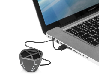 Изображение №8 | Портативная колонка «Geo», белая подсветка (мокрый асфальт)