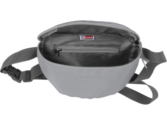 Изображение №3 | Светоотражающая сумка на пояс «Reflector» (серый светоотражающий)